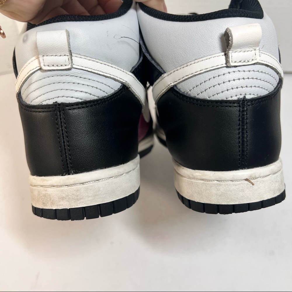 Nike WMNS Dunk High DD1869-005 Black Rosewood Pure Platinum Women's EUC Street - Picture 4 of 10